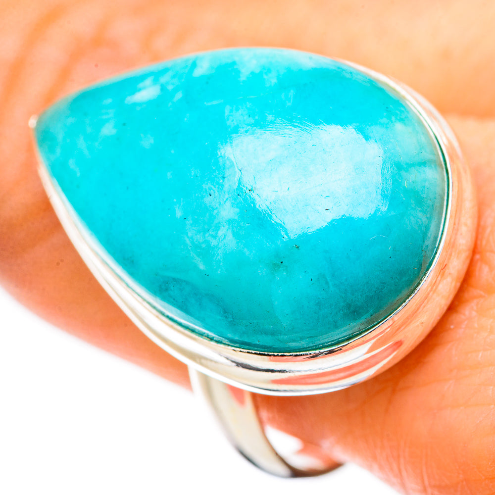 Amazonite Rings handcrafted by Ana Silver Co - RING131936