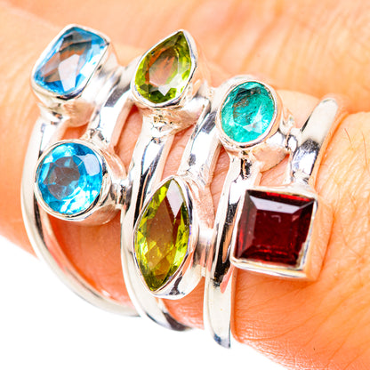 Garnet Rings handcrafted by Ana Silver Co - RING131985
