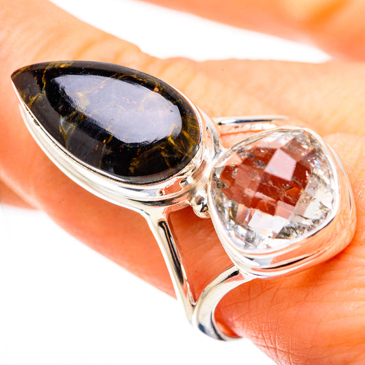 Pietersite Rings handcrafted by Ana Silver Co - RING131994