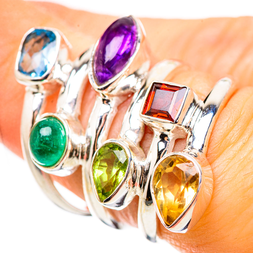 Amethyst Rings handcrafted by Ana Silver Co - RING132022