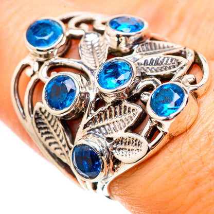 Swiss Blue Topaz Rings handcrafted by Ana Silver Co - RING132024