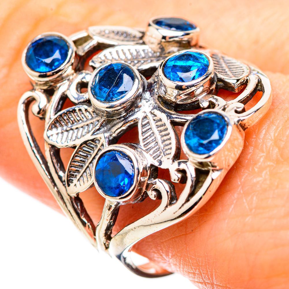 Swiss Blue Topaz Rings handcrafted by Ana Silver Co - RING132025