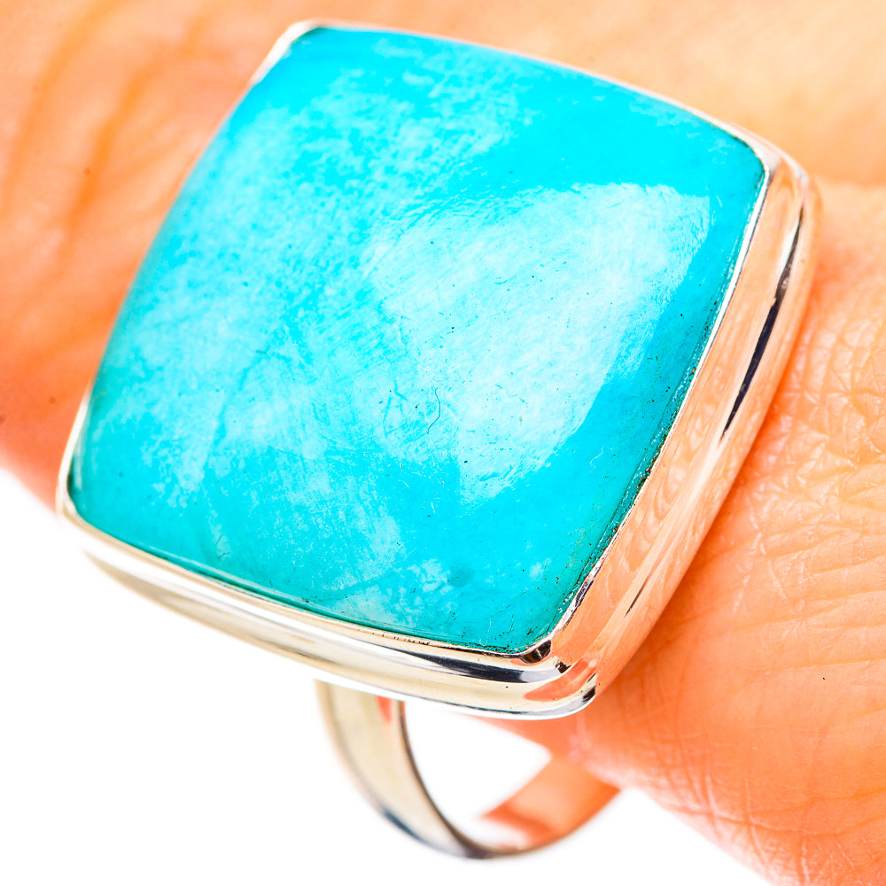 Amazonite Rings handcrafted by Ana Silver Co - RING132038