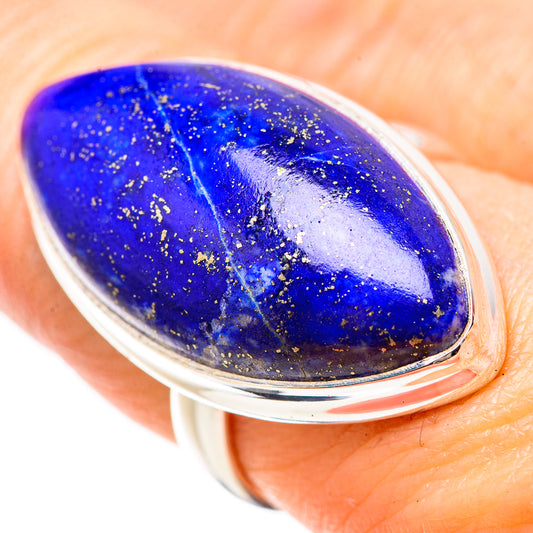Lapis Lazuli Rings handcrafted by Ana Silver Co - RING132077