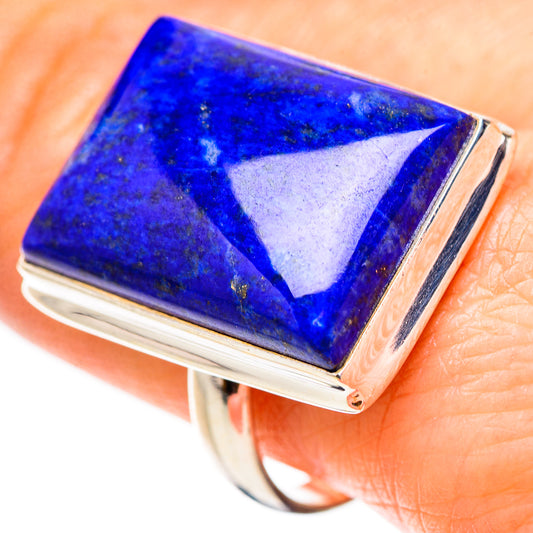 Lapis Lazuli Rings handcrafted by Ana Silver Co - RING132078