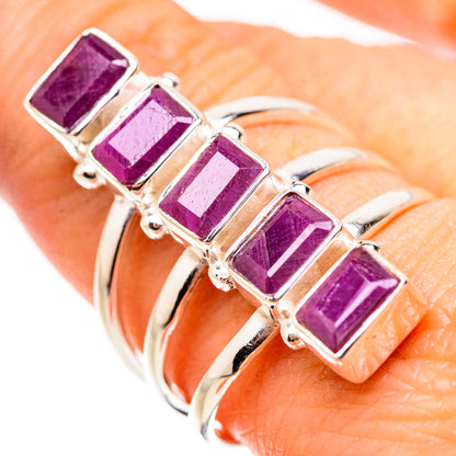 Ruby Rings handcrafted by Ana Silver Co - RING132085