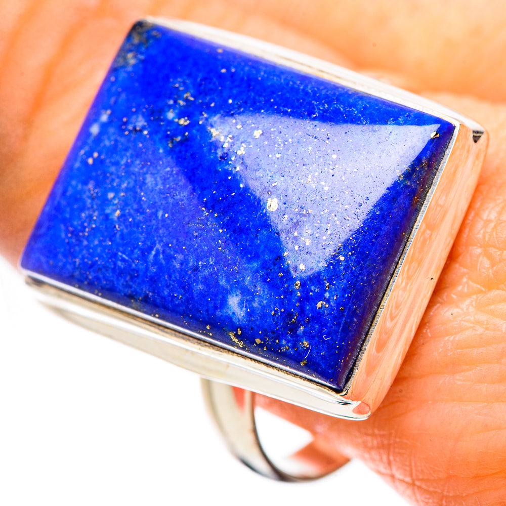 Lapis Lazuli Rings handcrafted by Ana Silver Co - RING132096