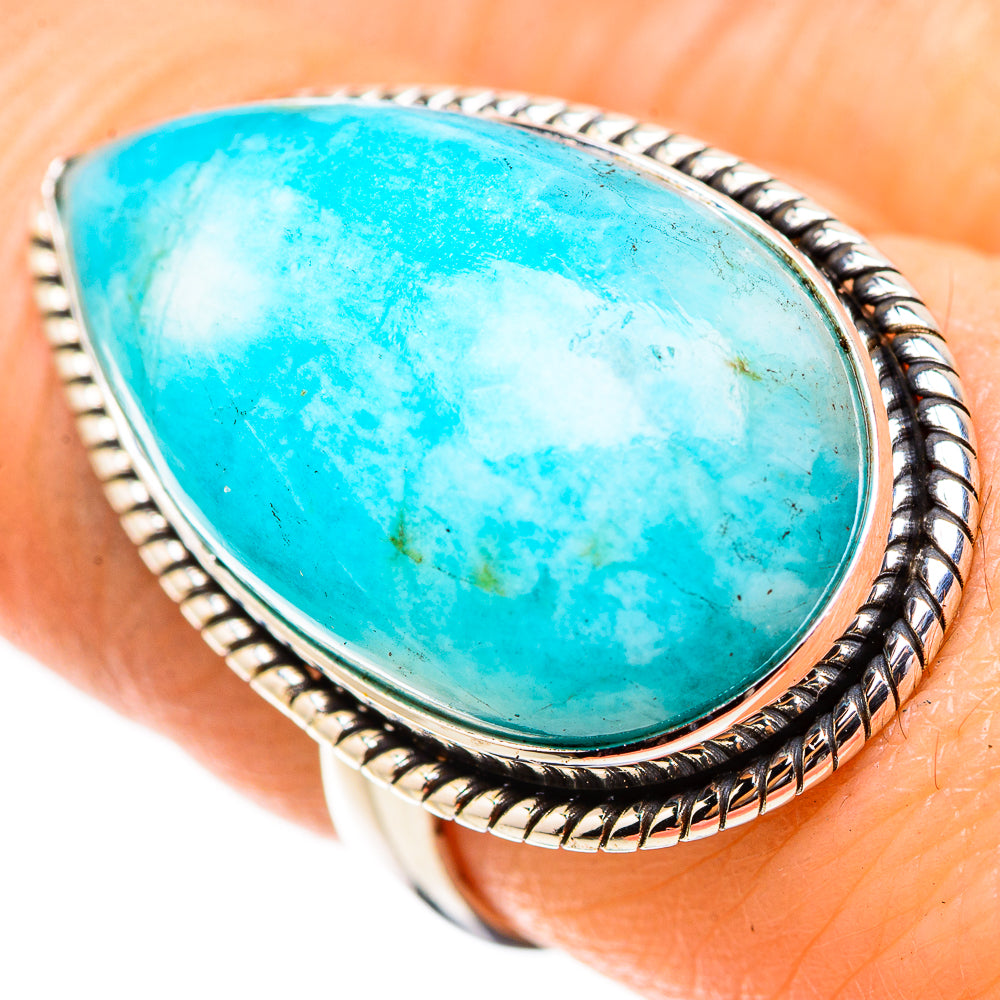 Amazonite Rings handcrafted by Ana Silver Co - RING132097