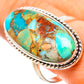 Kingman Mohave Turquoise Rings handcrafted by Ana Silver Co - RING132100