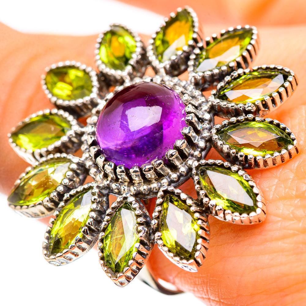 Amethyst Rings handcrafted by Ana Silver Co - RING132104
