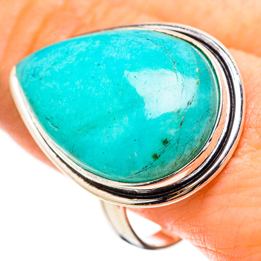 Amazonite Rings handcrafted by Ana Silver Co - RING132116