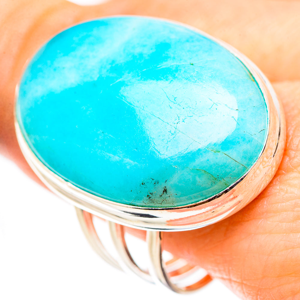 Amazonite Rings handcrafted by Ana Silver Co - RING132117