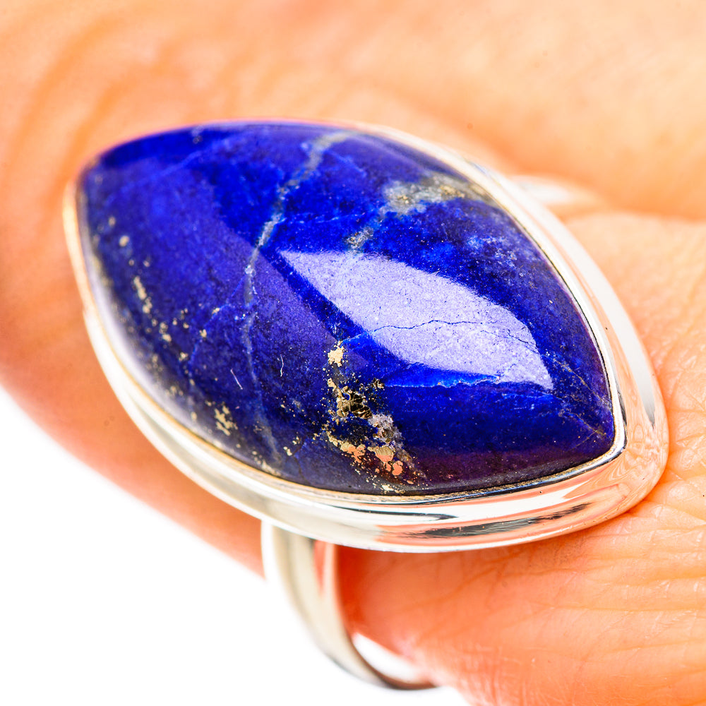 Lapis Lazuli Rings handcrafted by Ana Silver Co - RING132129