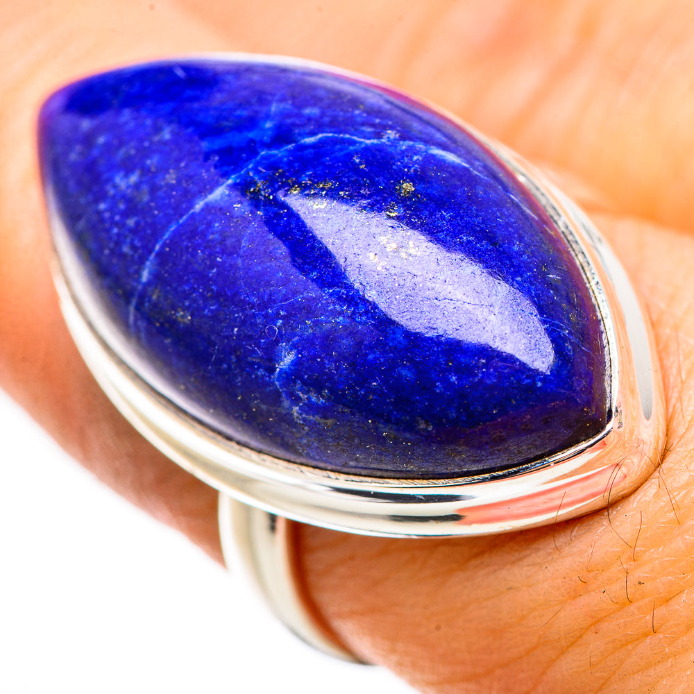 Lapis Lazuli Rings handcrafted by Ana Silver Co - RING132148