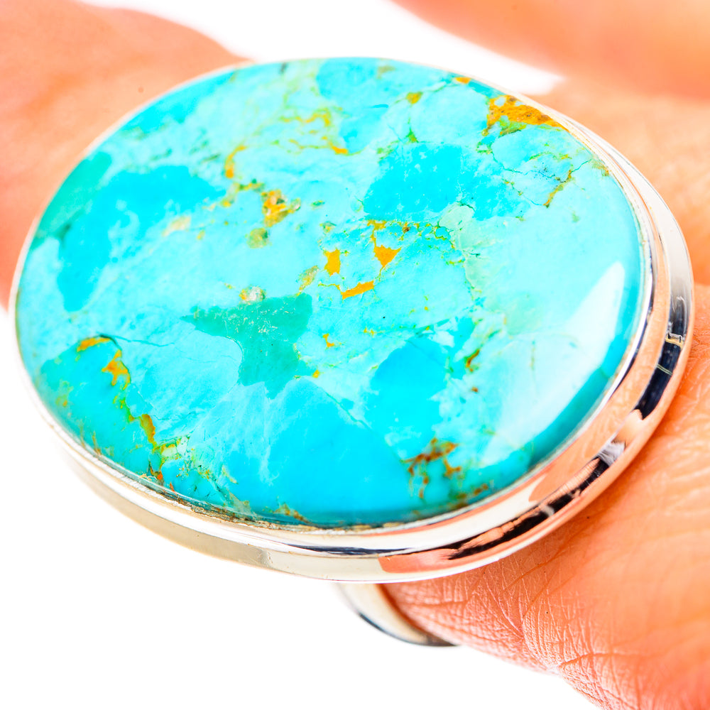 Chrysocolla Rings handcrafted by Ana Silver Co - RING132149