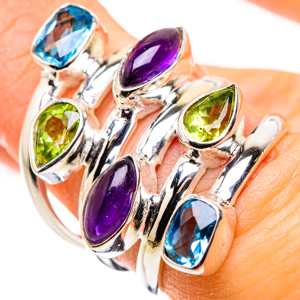 Amethyst Rings handcrafted by Ana Silver Co - RING132163