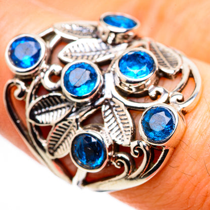 Swiss Blue Topaz Rings handcrafted by Ana Silver Co - RING132168