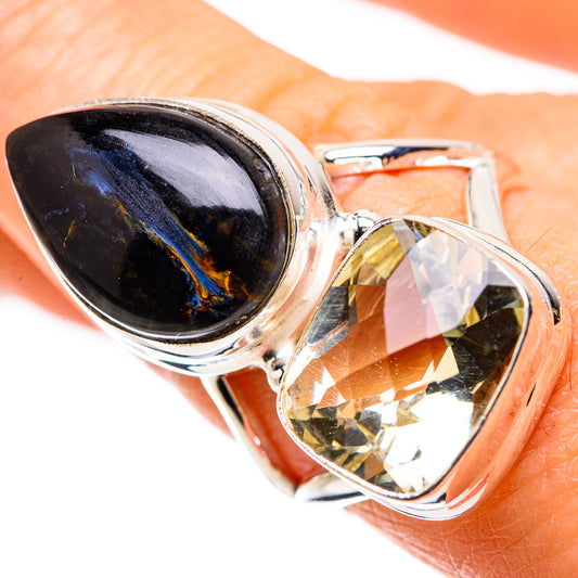 Pietersite Rings handcrafted by Ana Silver Co - RING132191