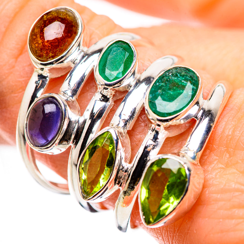 Peridot Rings handcrafted by Ana Silver Co - RING132195