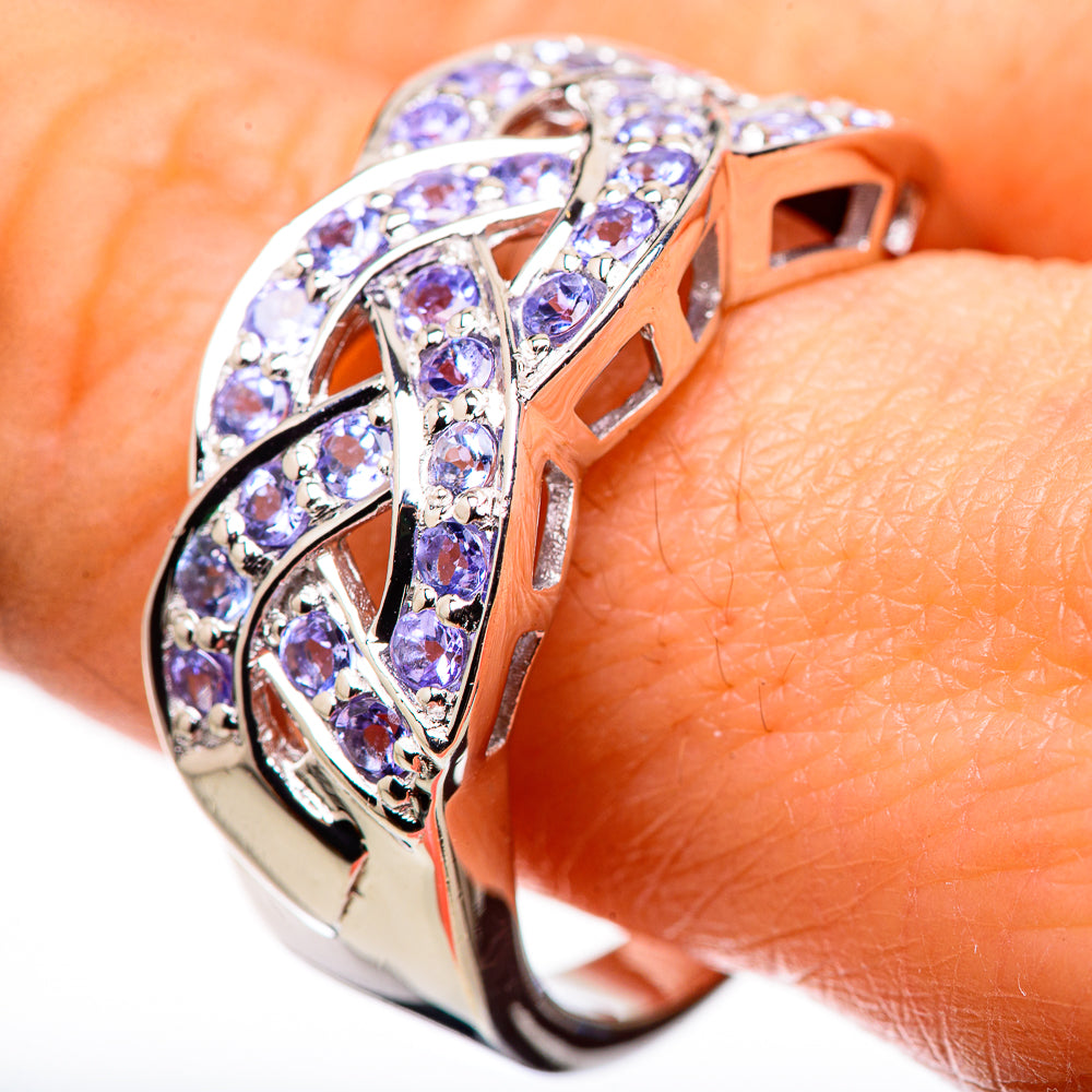 Tanzanite Rings handcrafted by Ana Silver Co - RING132206