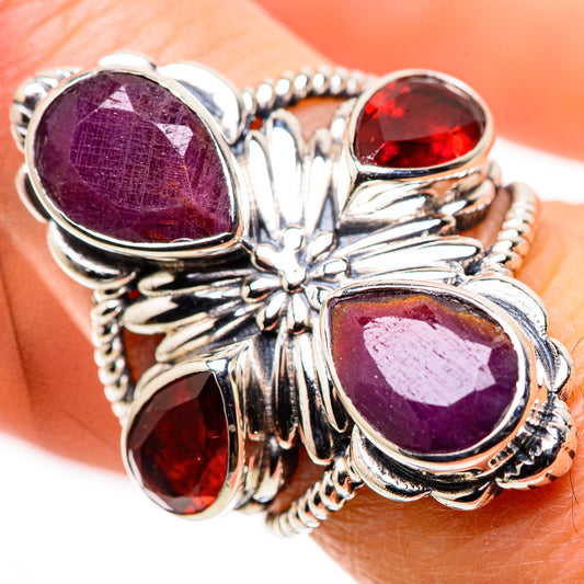 Ruby Rings handcrafted by Ana Silver Co - RING132234