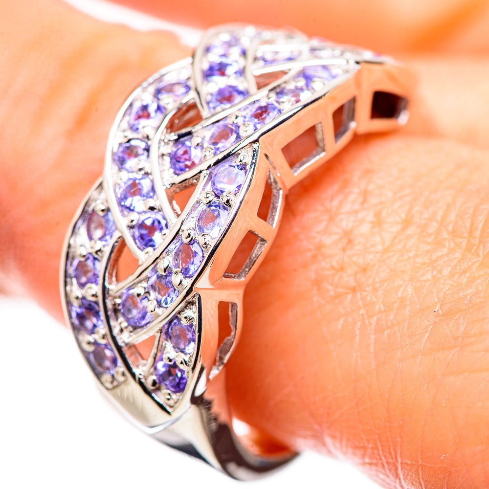 Tanzanite Rings handcrafted by Ana Silver Co - RING132236