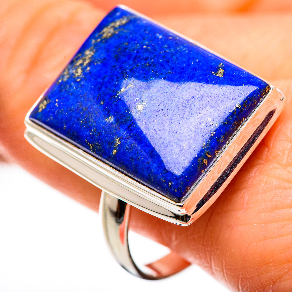 Lapis Lazuli Rings handcrafted by Ana Silver Co - RING132263