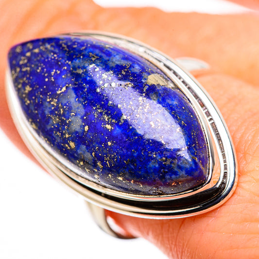 Lapis Lazuli Rings handcrafted by Ana Silver Co - RING132264