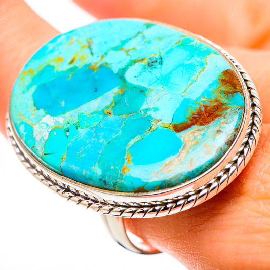 Chrysocolla Rings handcrafted by Ana Silver Co - RING132265