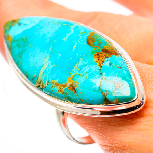 Chrysocolla Rings handcrafted by Ana Silver Co - RING132266