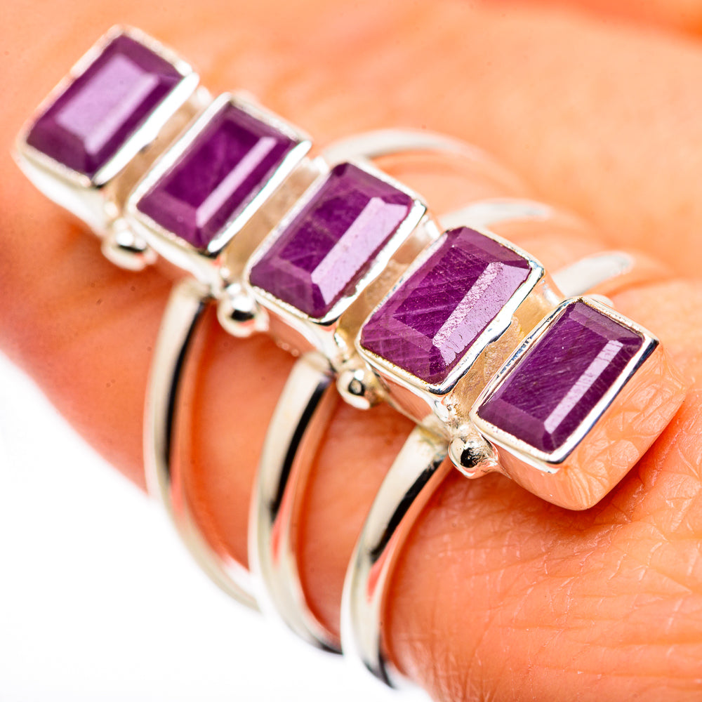 Ruby Rings handcrafted by Ana Silver Co - RING132274