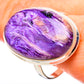 Charoite Rings handcrafted by Ana Silver Co - RING132275