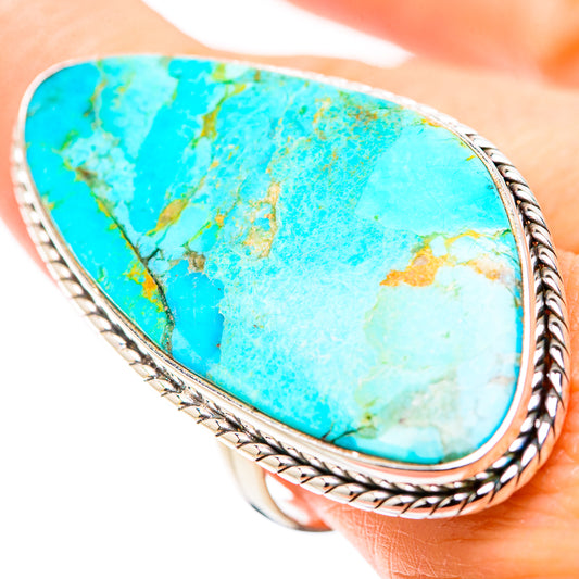 Chrysocolla Rings handcrafted by Ana Silver Co - RING132289