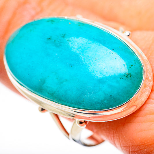 Chrysocolla Rings handcrafted by Ana Silver Co - RING132306