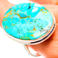 Chrysocolla Rings handcrafted by Ana Silver Co - RING132308
