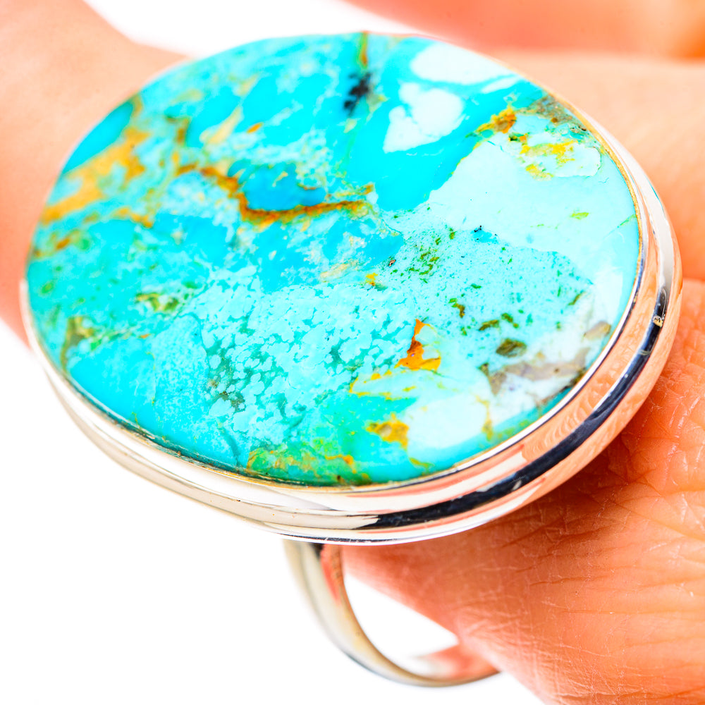 Chrysocolla Rings handcrafted by Ana Silver Co - RING132308