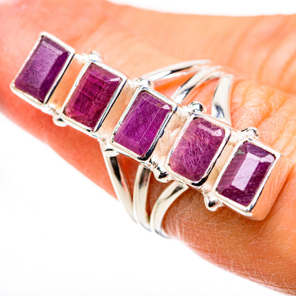 Ruby Rings handcrafted by Ana Silver Co - RING132315