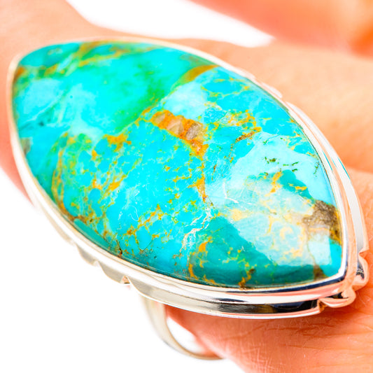 Chrysocolla Rings handcrafted by Ana Silver Co - RING132329