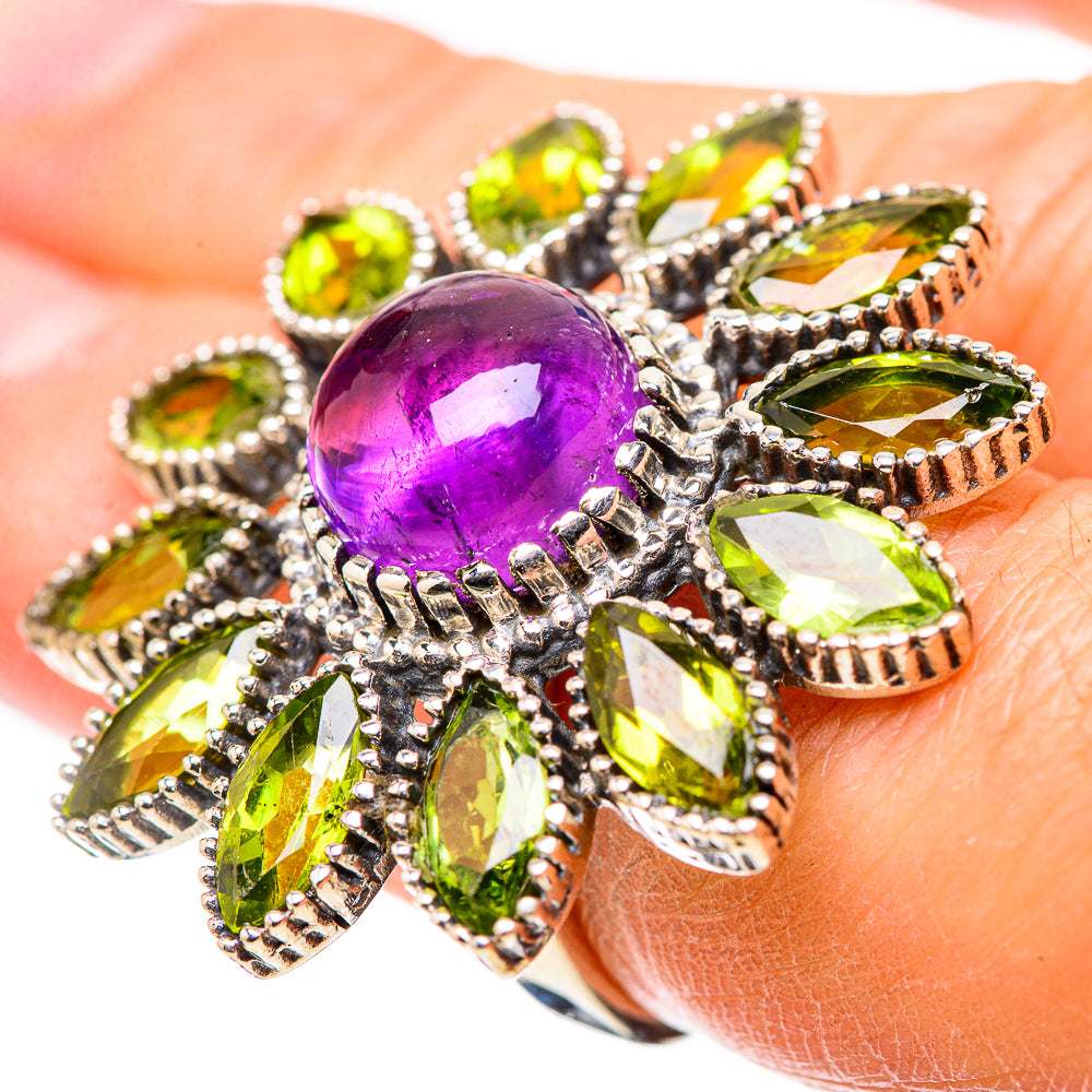 Amethyst Rings handcrafted by Ana Silver Co - RING132332