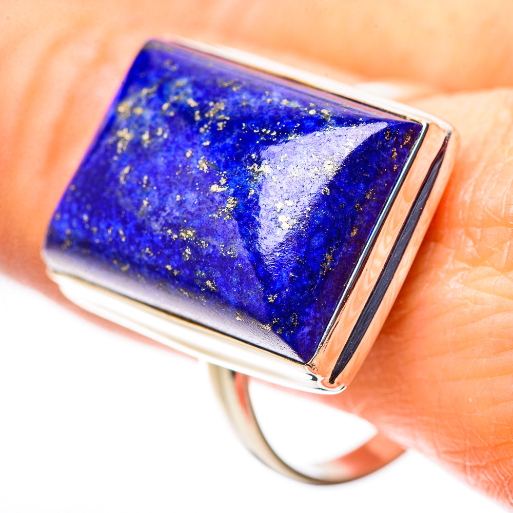 Lapis Lazuli Rings handcrafted by Ana Silver Co - RING132345