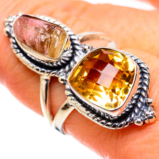 Citrine Rings handcrafted by Ana Silver Co - RING132368