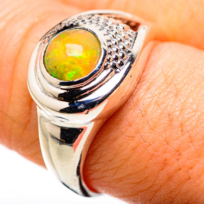 Ethiopian Opal Rings handcrafted by Ana Silver Co - RING132370