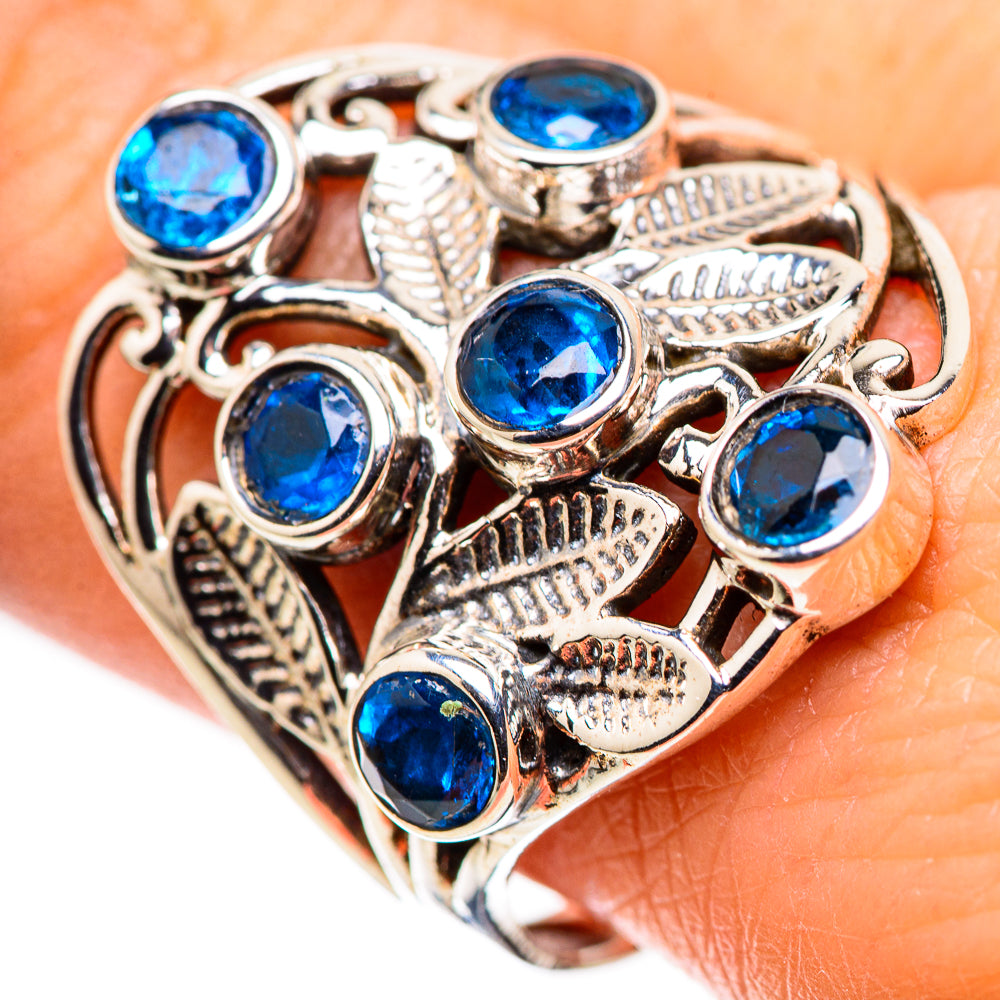 Swiss Blue Topaz Rings handcrafted by Ana Silver Co - RING132371