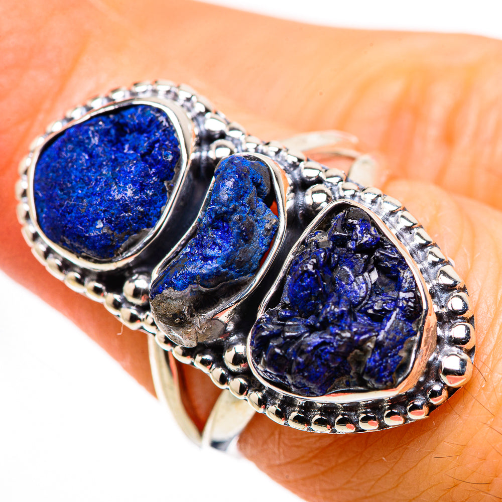Lapis Lazuli Rings handcrafted by Ana Silver Co - RING132393