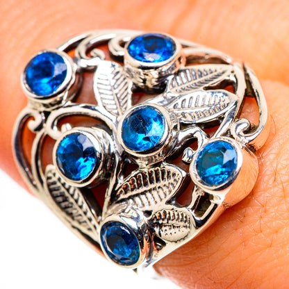 Swiss Blue Topaz Rings handcrafted by Ana Silver Co - RING132394