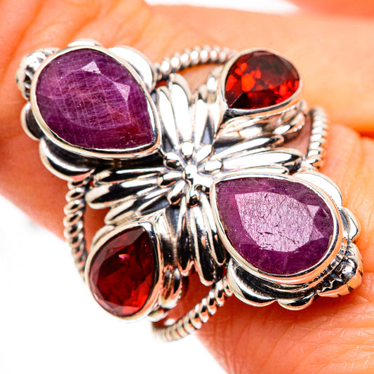 Ruby Rings handcrafted by Ana Silver Co - RING132399