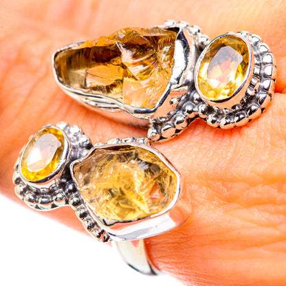 Citrine Rings handcrafted by Ana Silver Co - RING132419