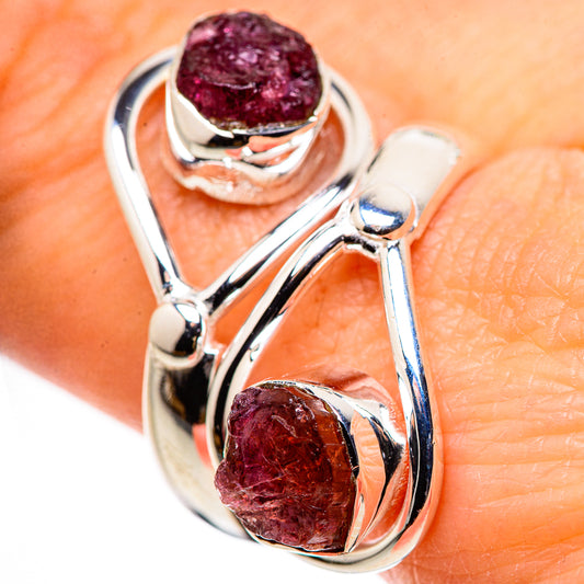 Garnet Rings handcrafted by Ana Silver Co - RING132420