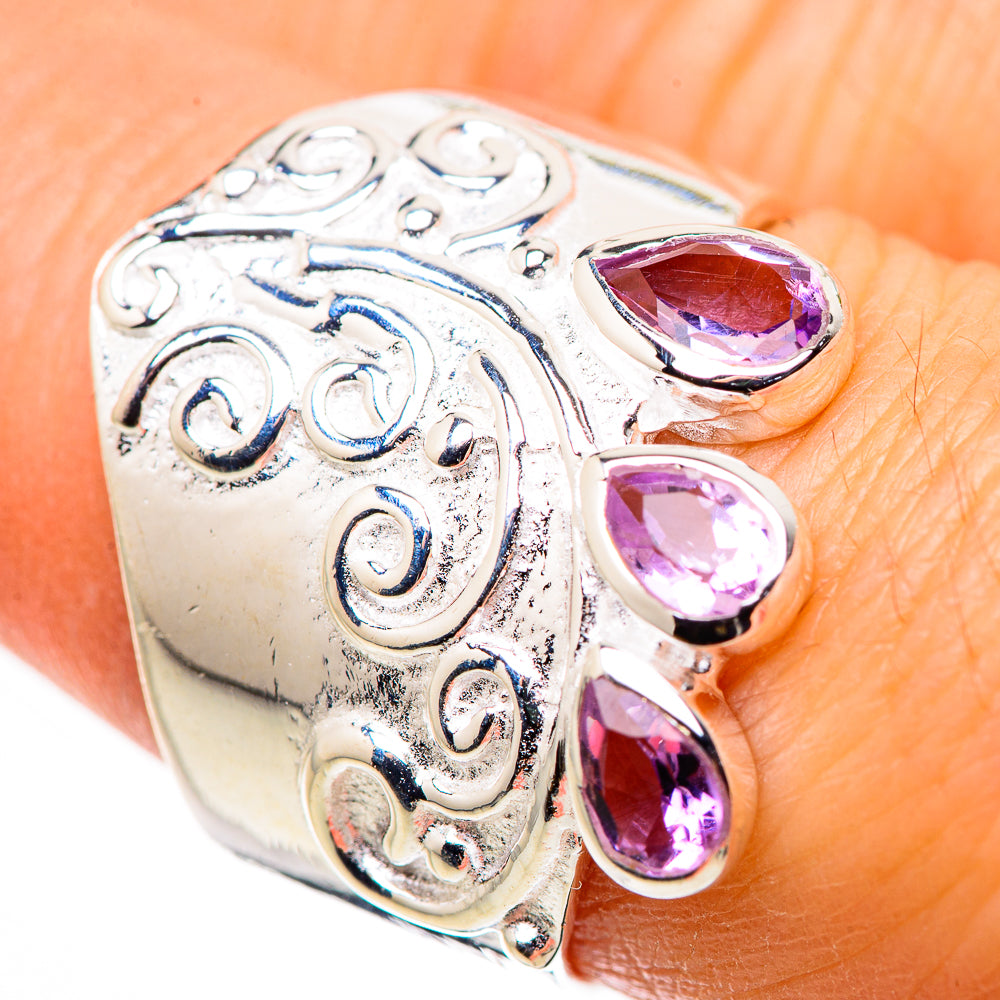 Amethyst Rings handcrafted by Ana Silver Co - RING132422