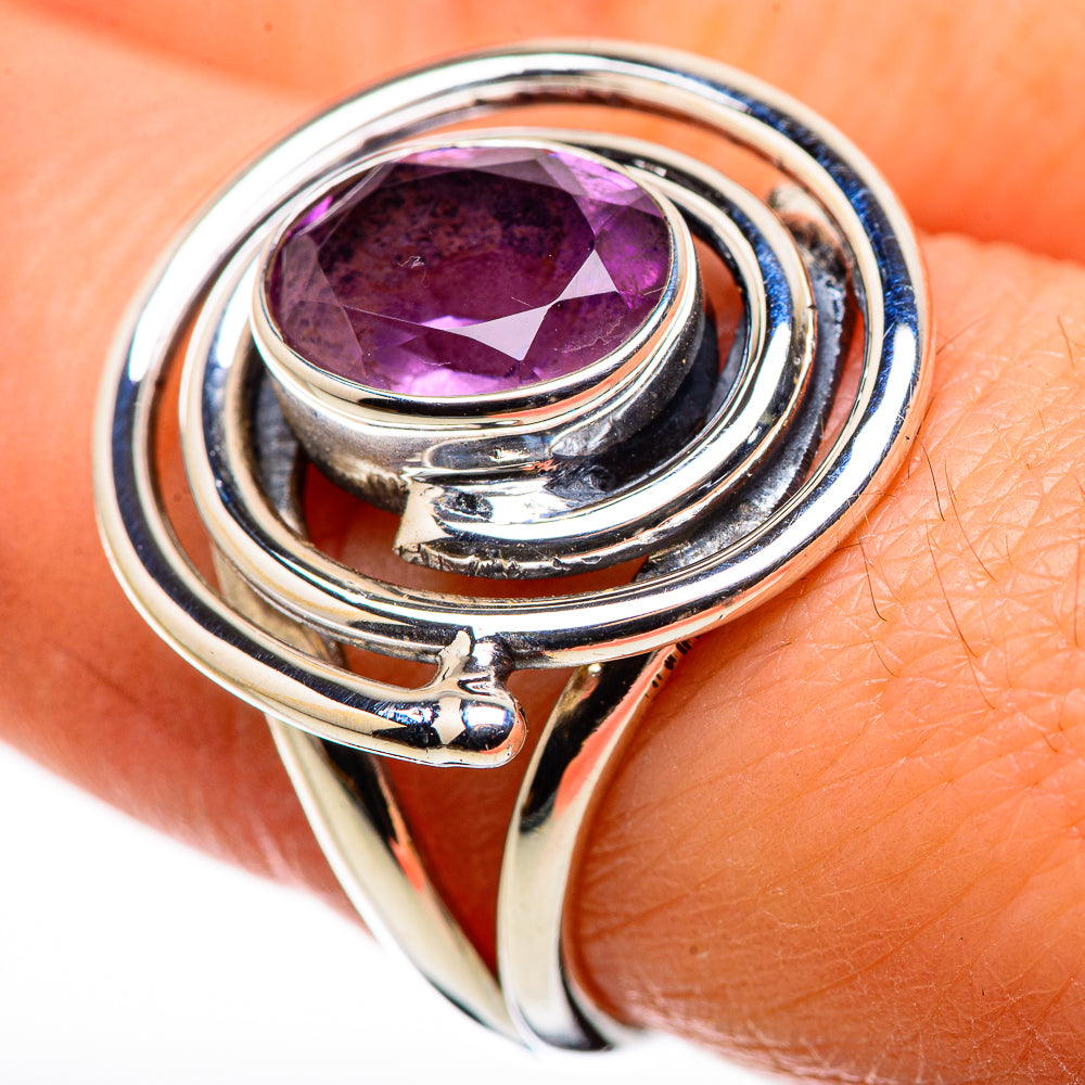 Amethyst Rings handcrafted by Ana Silver Co - RING132439